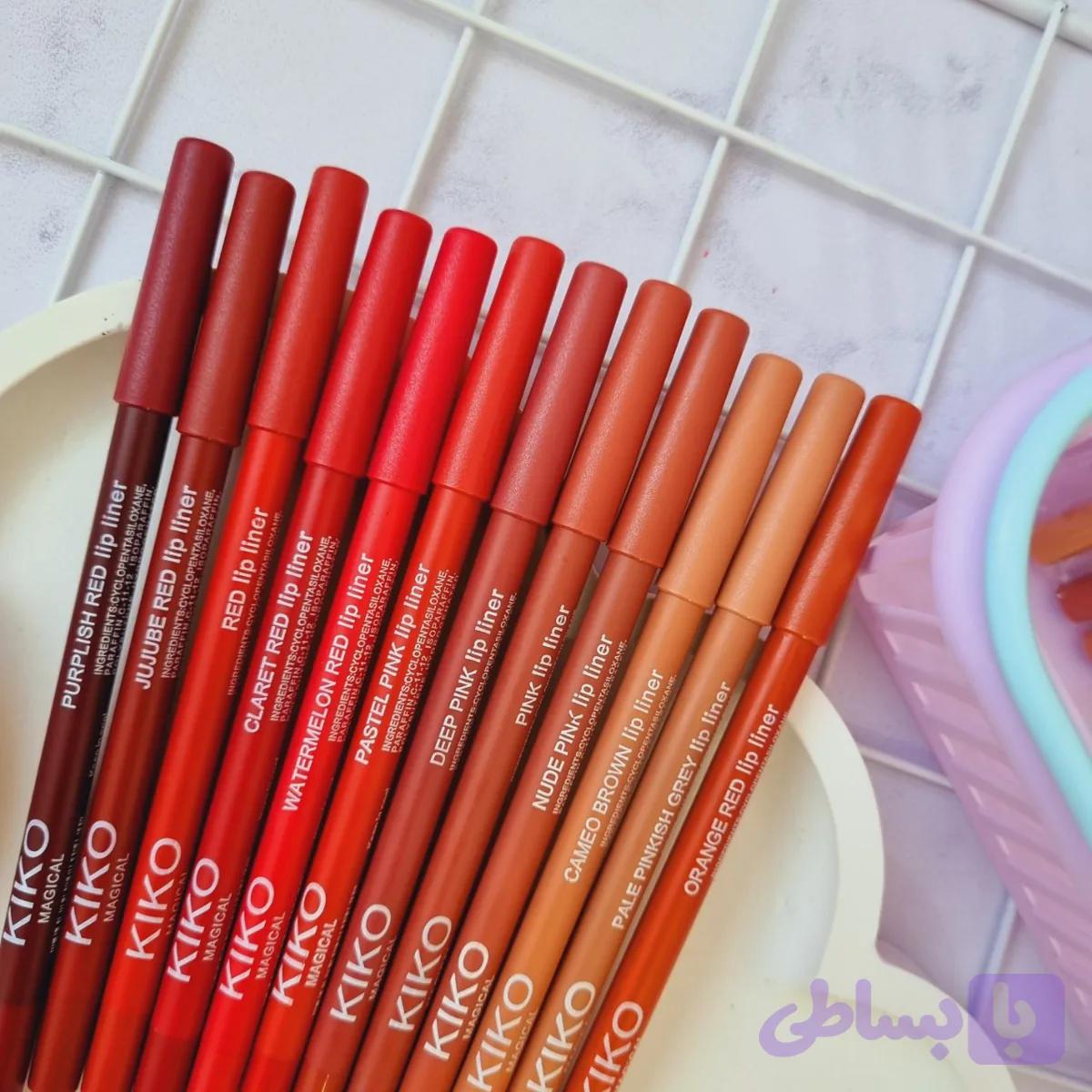 خط لب نرم و شمعی کیکو kiko — تصویر 1