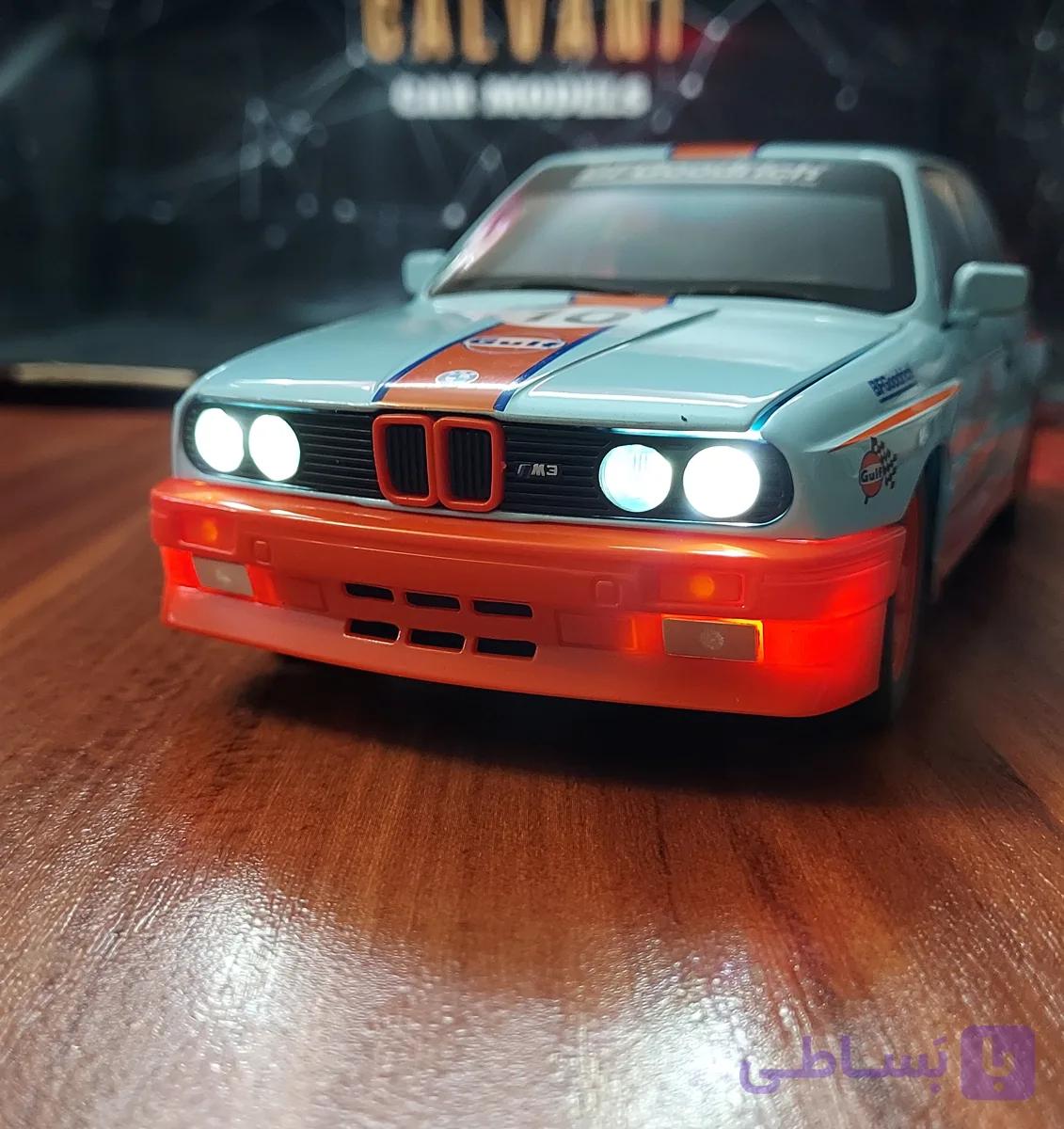 ماکت بی ام و m3 e30 فلزی ۱:۲۴ — تصویر 1