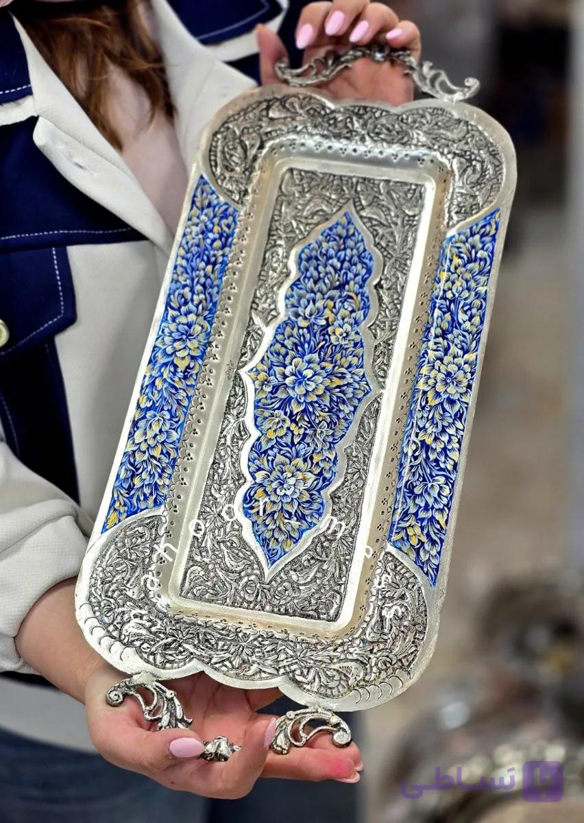 دیس رولتخوری مینیاتور طرح گلبرگ