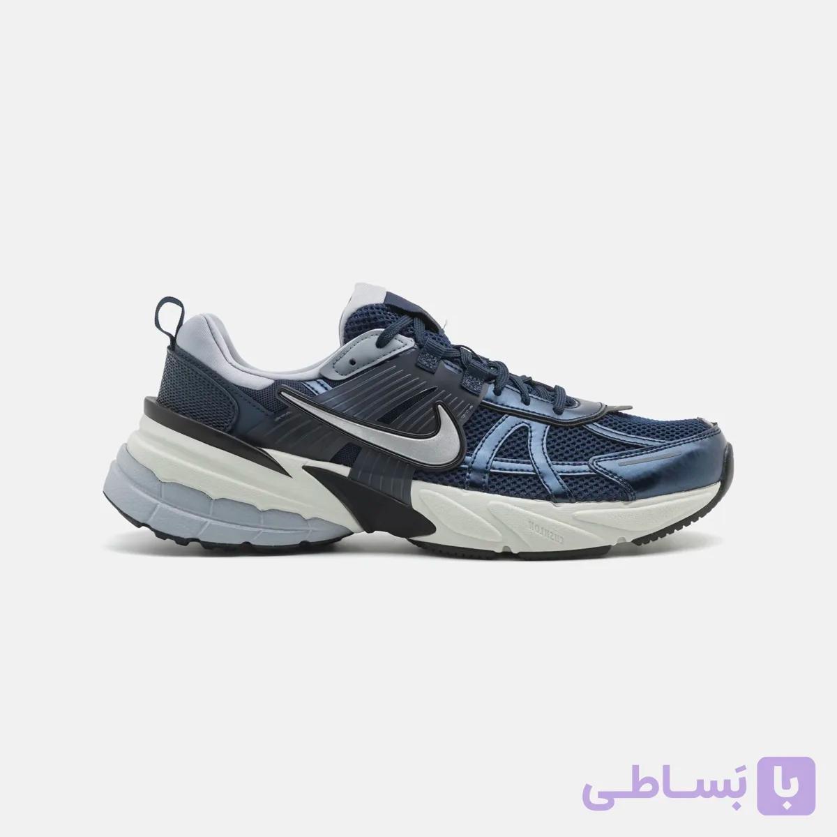 کفش نایک V2K Run Navy Blue — تصویر 1