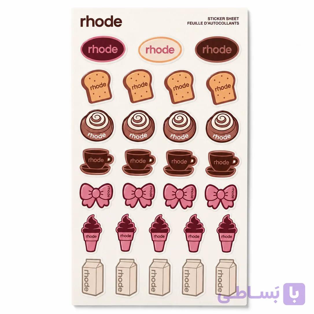 پک استیکر رود – rhode 🎀🤎🥞 — تصویر 1