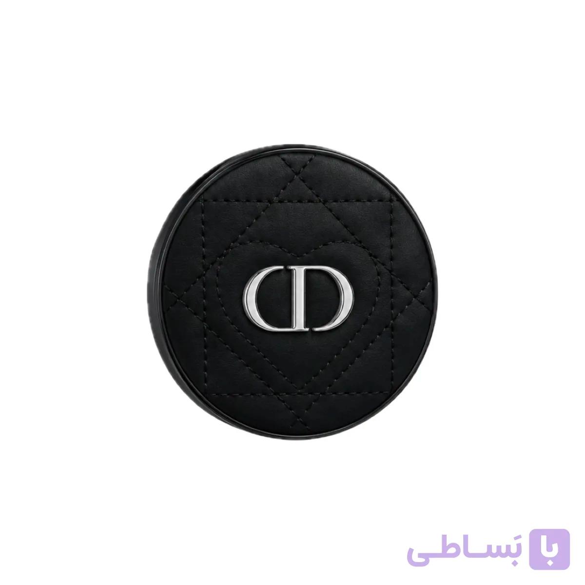 آینه چرمی دیور مشکی – 🪞✨🩶 — تصویر 1