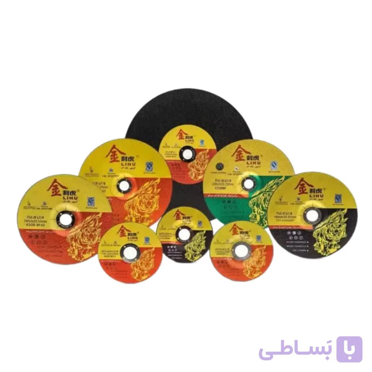 صفحه سنگ ساب آهن و استیل لیهو 180*6