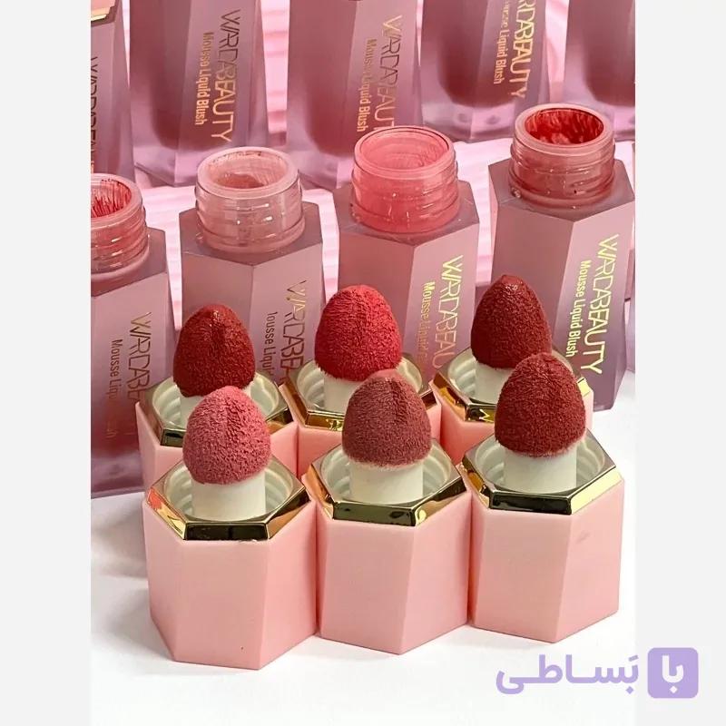 رژگونه مایع پددار برندهای مختلف پیگمنت عالی — تصویر 1