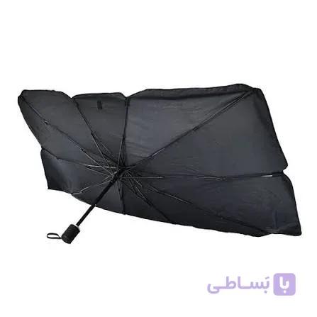 آفتابگیر شیشه جلو خودرو مدل چتری با طراحی تلسکوپی — تصویر 1