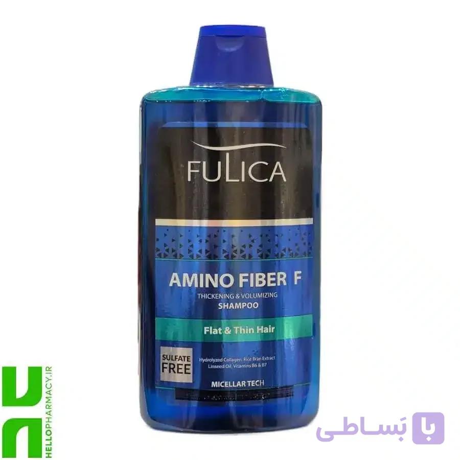 شامپو تقویت کننده و حجم دهنده مو AMINO FIBER F فولیکا 400میلی لیتر — تصویر 1