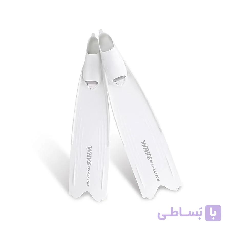 فین غواصی سفید WAVA