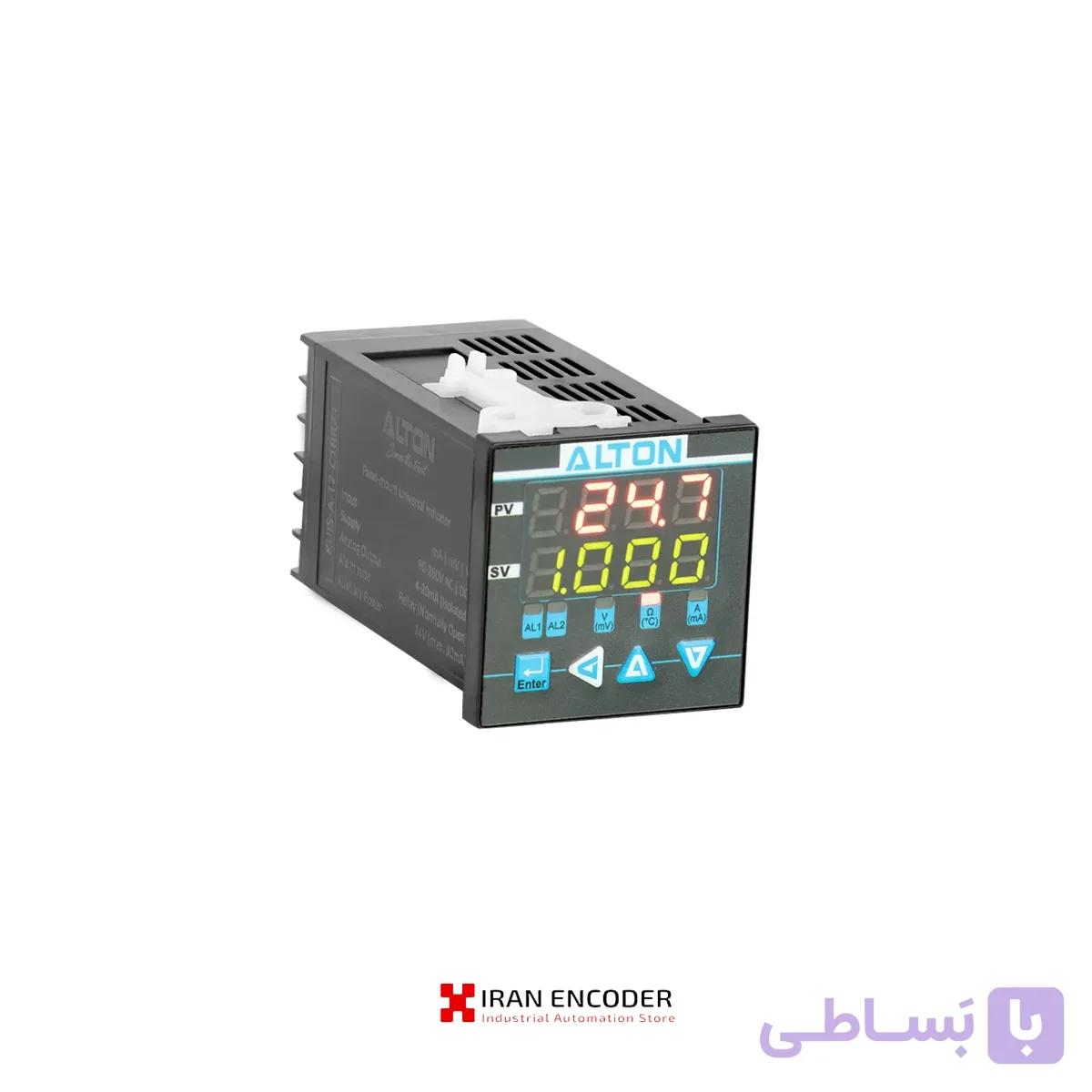 نمایشگر هدمانت سنسور فشار آلتون مدل KUIS سایز 48*48*80 با 2 خروجی رله ای — تصویر 1