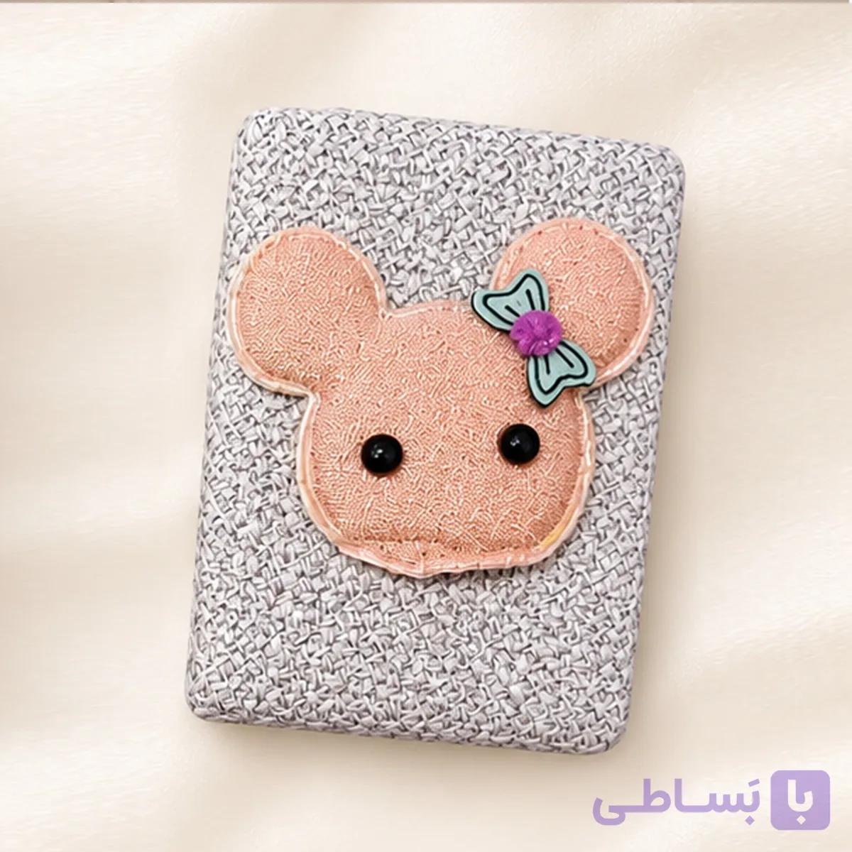 آینه جیبی کنفی طرح خرگوش دو طرفه