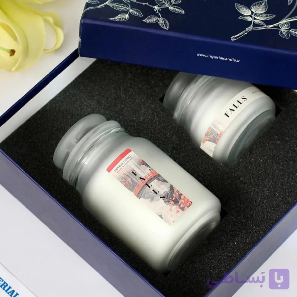پک هدیه جار عطری مات — تصویر 1