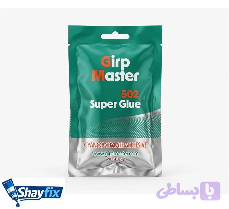 چسب ساندیسی قطره ای گریپ مستر Girp Master502 — تصویر 1