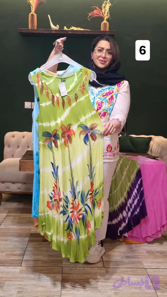 پیراهن هندی کوتاه کد 94 — تصویر 1