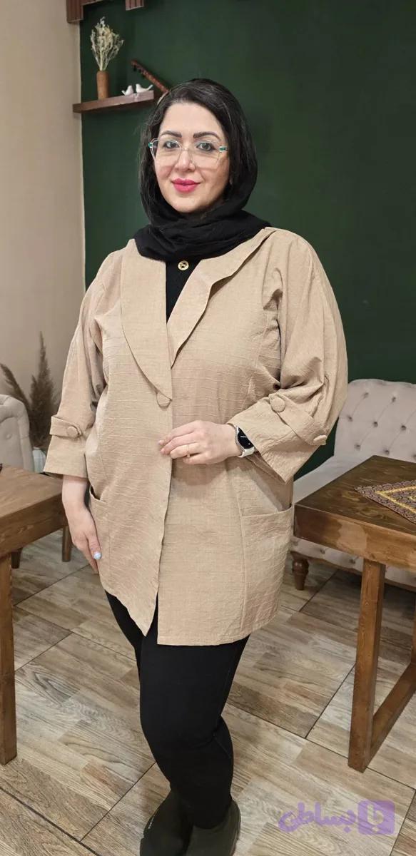 مانتو زنانه کد 74 — تصویر 1