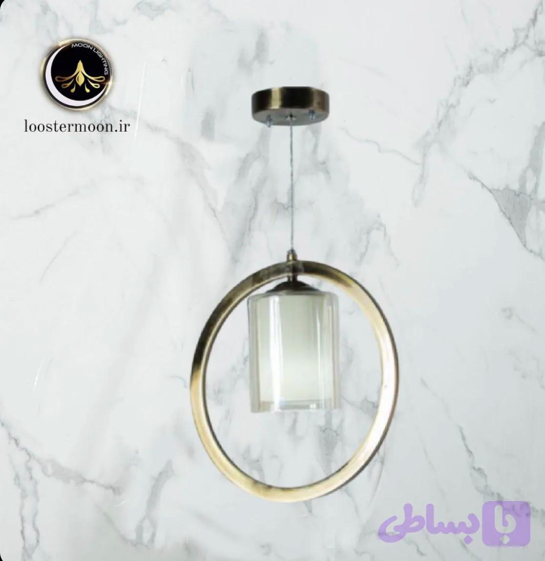 لوستر اتاق خواب گرد