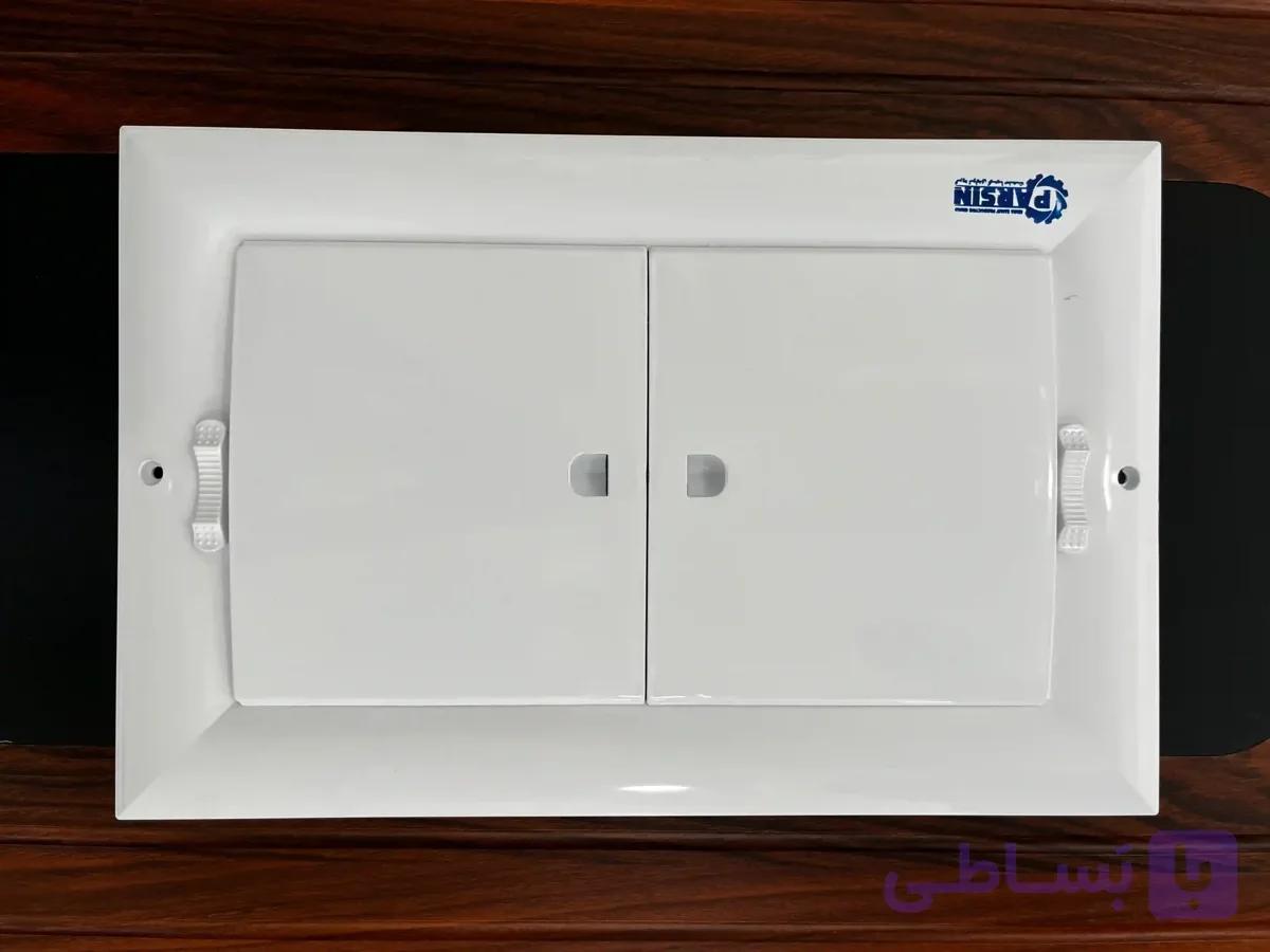 دریچه پلاستیکی کولر آبی در پوش دار برند پارسین — تصویر 1