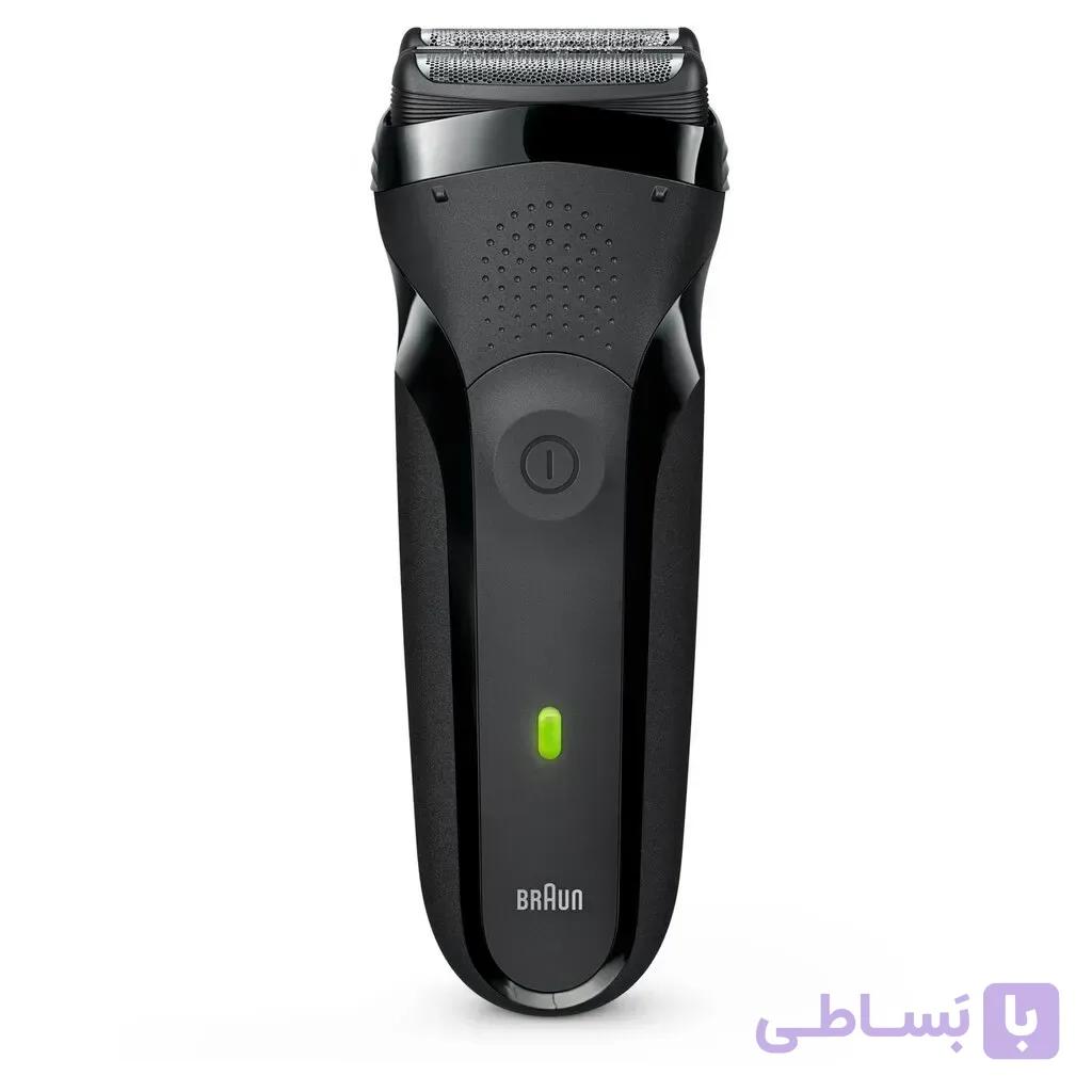 ماشین اصلاح براون صورت Braun سری 3 مدل 300s مشکی  اورجینال — تصویر 1