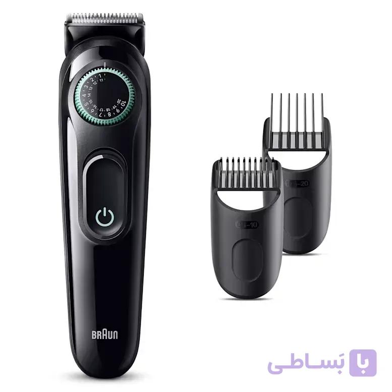 ماشین اصلاح و خط زن ریش براون Braun سری 3 مدل BT3411 — تصویر 1