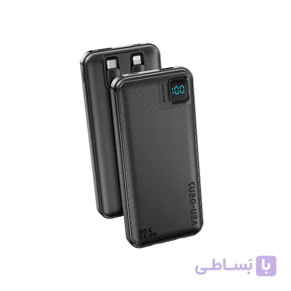 پاوربانک اورجینال وندنز 10000میلی آمپر مدل VD-PB060 — تصویر 1