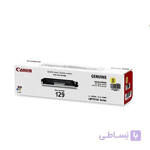 کارتریج لیزری رنگی زرد کانن Canon 129Y