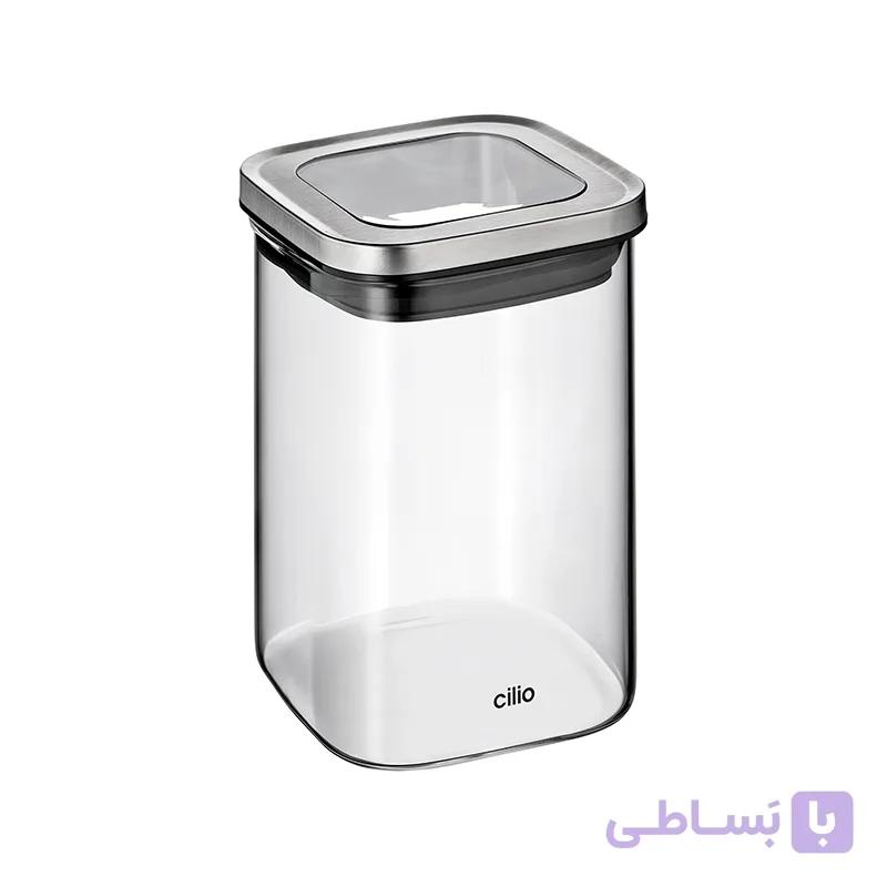 بانکه سیلیو مدل CILIO Cubo Opbevaringsglas 1.35L — تصویر 1