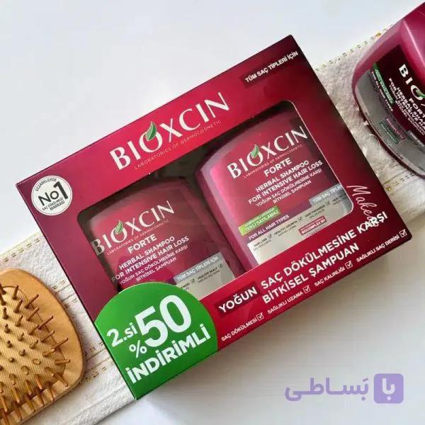 شامپو ضد ریزش قرمز پک 2 عددی ۳۰۰ میل اصل | کد R07-10201400 — تصویر 1