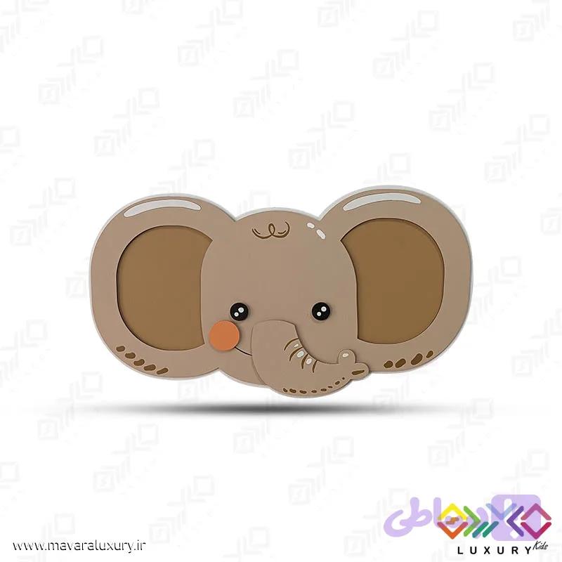 دیوارکوب تزئینی اتاق کودک طرح حیوانات (فیل) MKIDS19 — تصویر 1