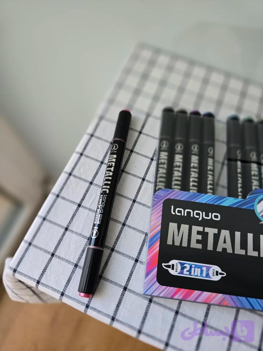 ماژیک اکرولیک متالیک languo (تکی)