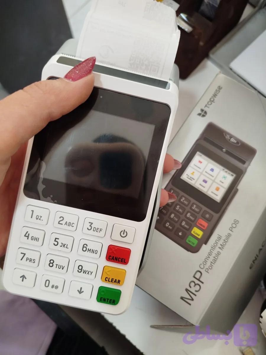 کارتخوان m3p برند تاپ وایز _صفحه لمسی بادکمه های نرم