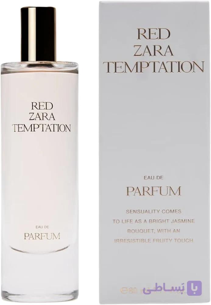 ادکلن زنانه زارا رد تمپتیشن RED ZARA TEMPTATION EDP 80 ML — تصویر 1