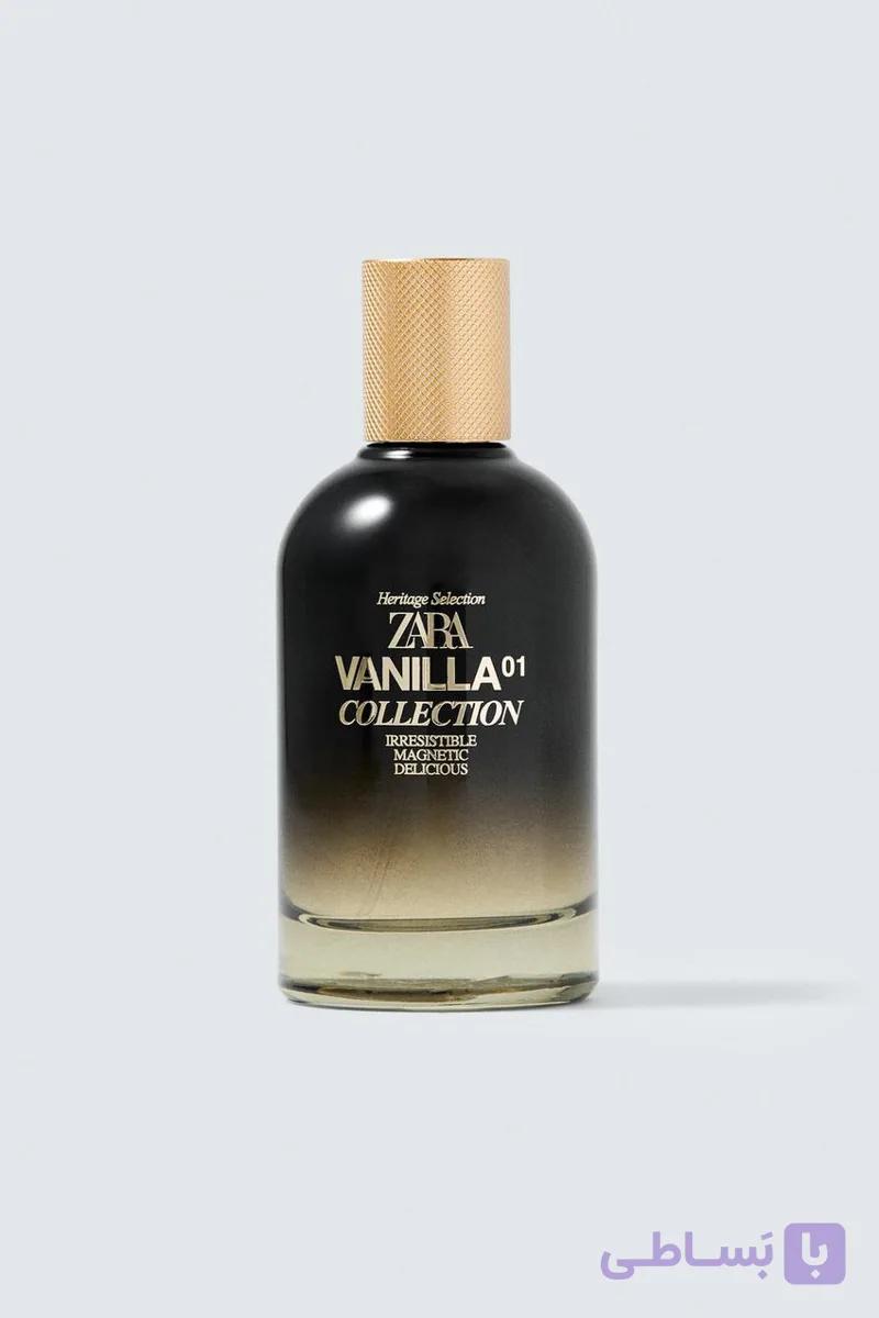 ادکلن مردانه زارا وانیلا کالکشن 01 ZARA VANILLA COLLECTION 01: IRRESISTIBLE/MAGNETIC/DELICIOUS EDP 100 ML اورجینال — تصویر 1