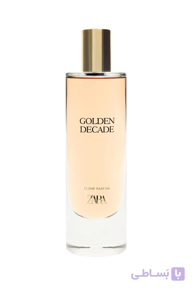 ادوپرفیوم زنانه زارا گلدن الکسیر ZARA GOLDEN DECADE ELIXIR PARFUM 80 ML اورجینال — تصویر 1