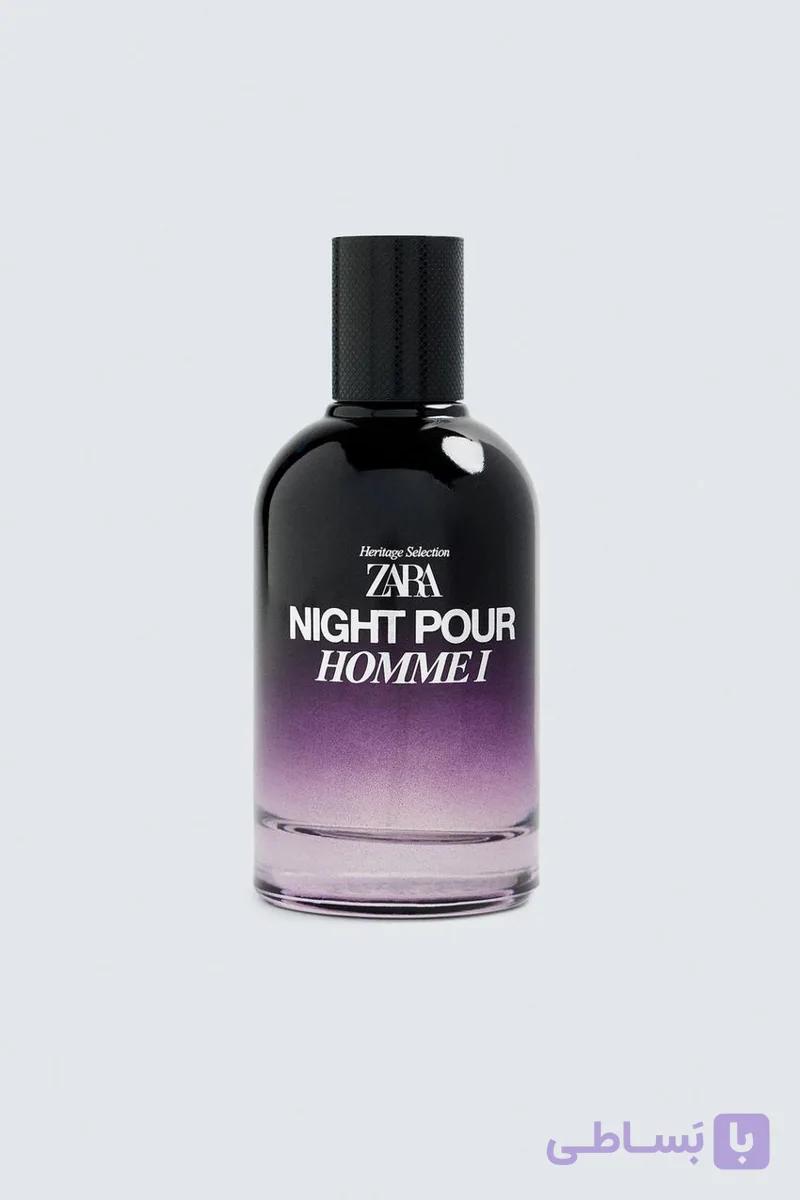 ادکلن مردانه زارا نایت پور هوم 1 ZARA NIGHT POUR HOMME I 100ML (3.38 FL. OZ.) اورجینال — تصویر 1