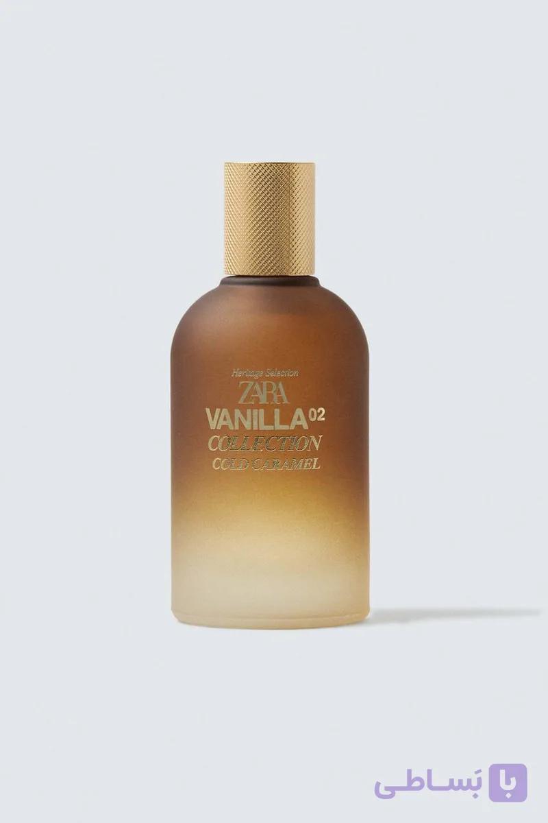ادکلن مردانه زارا وانیلا کالکشن 02 ZARA VANILLA COLLECTION 02 COLD CARAMEL EDP 100ML اورجینال — تصویر 1