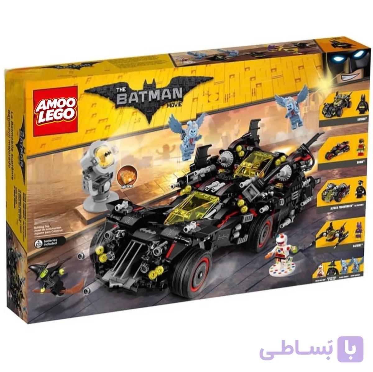 لگو ماشین بتمن کد 10740 — تصویر 1