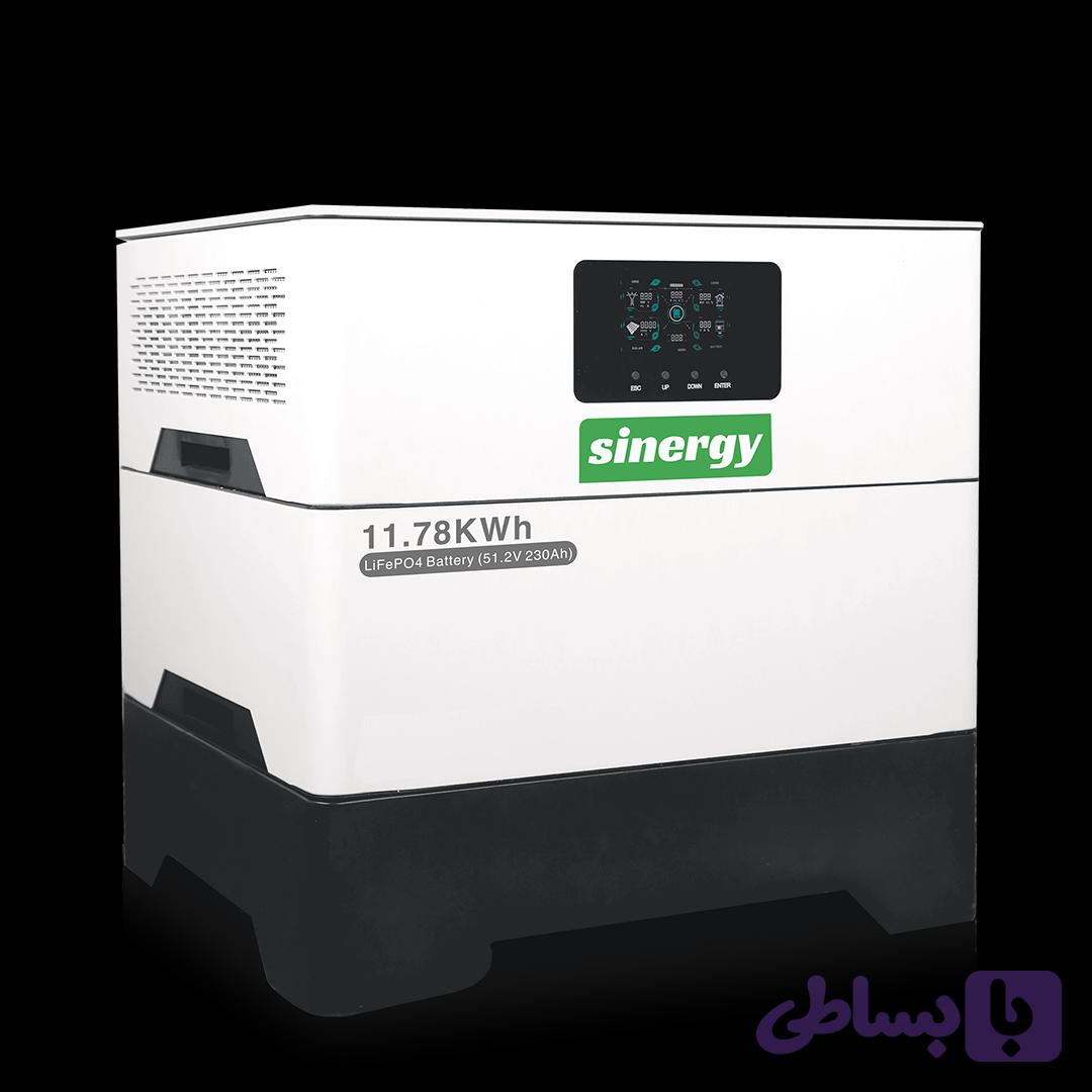 دستگاه برق اضطراری و خورشیدی SI-0515LFP1-1 (پاور استیشن هیبریدی) 11 کیلووات با ظرفیت باتری 11 کیلووات ساعت سری پاور کیوب