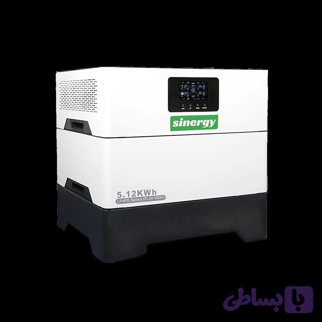 دستگاه برق اضطراری و خورشیدی SI-0505LFP1 (پاور استیشن هیبریدی) 5 کیلووات با ظرفیت باتری 5 کیلووات ساعت سری پاور کیوب — تصویر 1