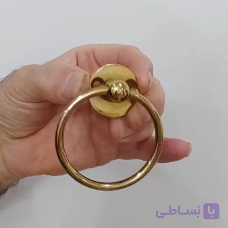 دستگیره طلایی کمد مبل کابینت جاکفشی دوپیچ اختصاصی