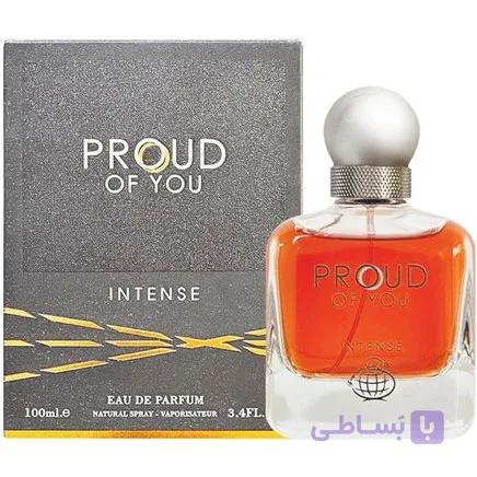 ادکلن فراگرنس مردانه پرود اف یو اینتنس مدل استرانگر ویت یو اینتنسلی 100 میل — تصویر 1