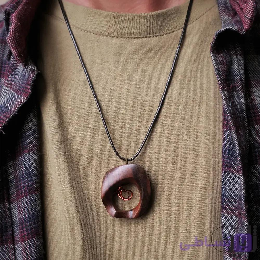 گردنبند چوبی راز درون (تک نسخه)