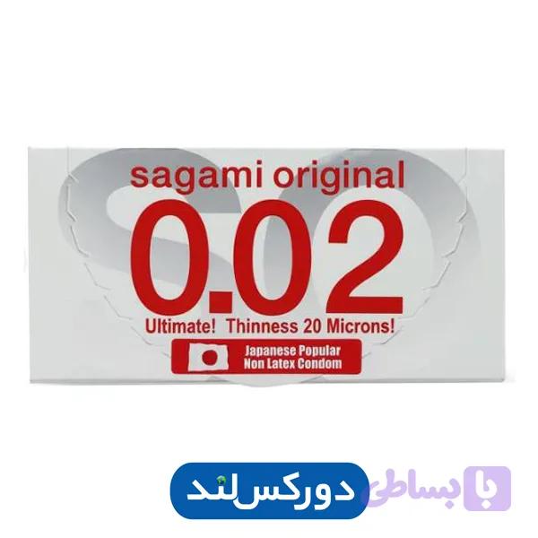 کاندوم ساگامی مدل SAGAMI Normal بسته 2 عددی
