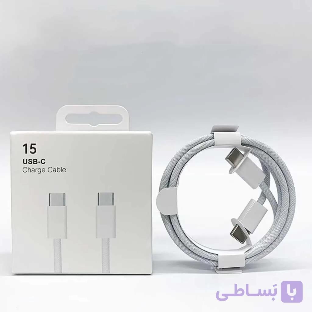 کابل اورجینال آیفون ۱۵ پک جدید