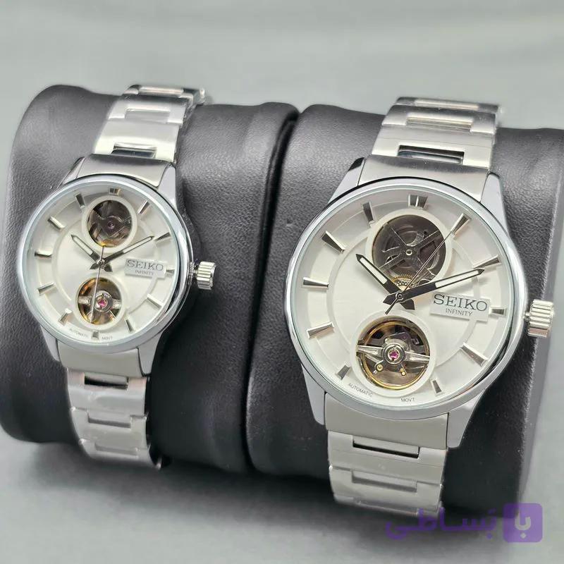 ساعت ست زنانه و مردانه اورجینال سیکو اینفینیتی SEIKO INFINITY W12 — تصویر 1