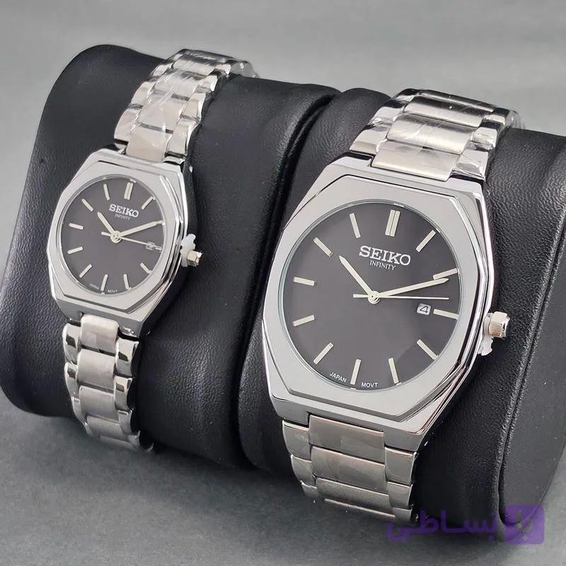 ساعت ست زنانه و مردانه اورجینال سیکو اینفینیتی SEIKO INFINITY W7 — تصویر 1