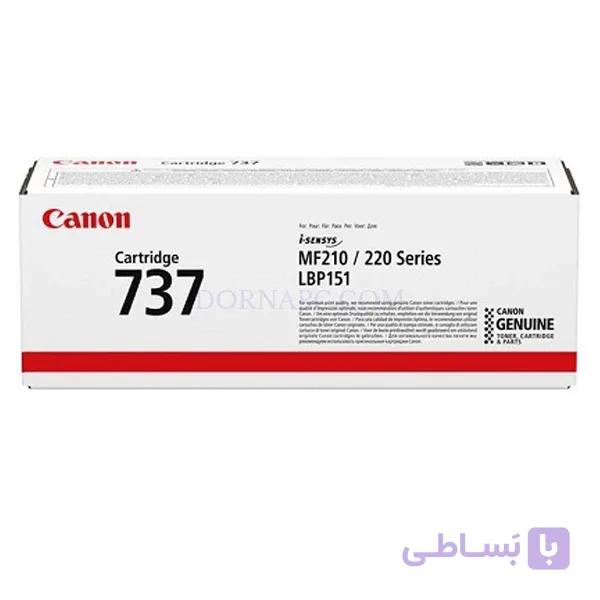 کارتریج کانن 737 طرح درجه یک Canon 737 با کارکرد 1500 صفحه — تصویر 1