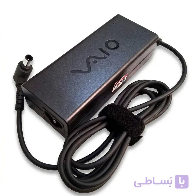 شارژر لپ تاپ سونی SONY 19.5V 4.7A توان 90 وات مدل VGP-AC19V10 — تصویر 1