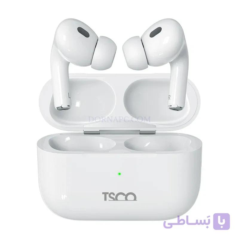 ایرپاد تسکوtsco-th-9100 ؛ هندزفری TWS بلوتوث 5.1 با شارژ بی‌سیم — تصویر 1