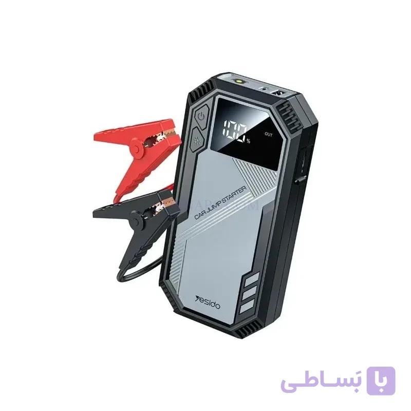 جامپ استارتر یسیدو YESIDO VC11 6000mAh با جریان لحظه‌ای 800A و پاوربانک — تصویر 1