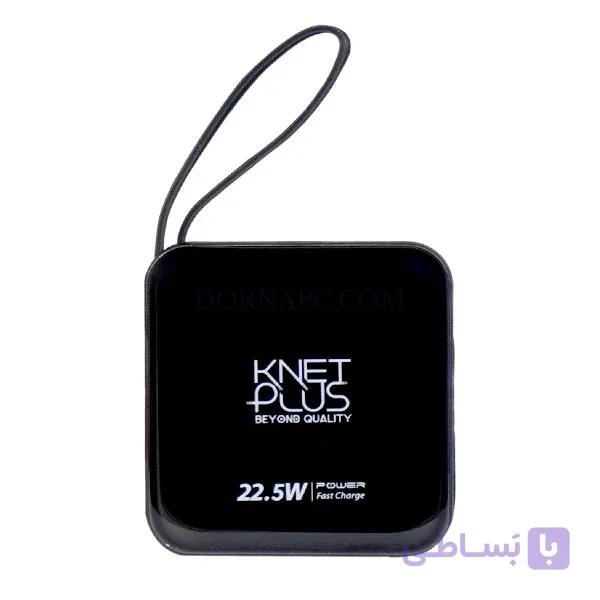 پاوربانک کی نت پلاس KNET PLUS KP-PB10000P41 ظرفیت 10000mAh توان 22.5W — تصویر 1