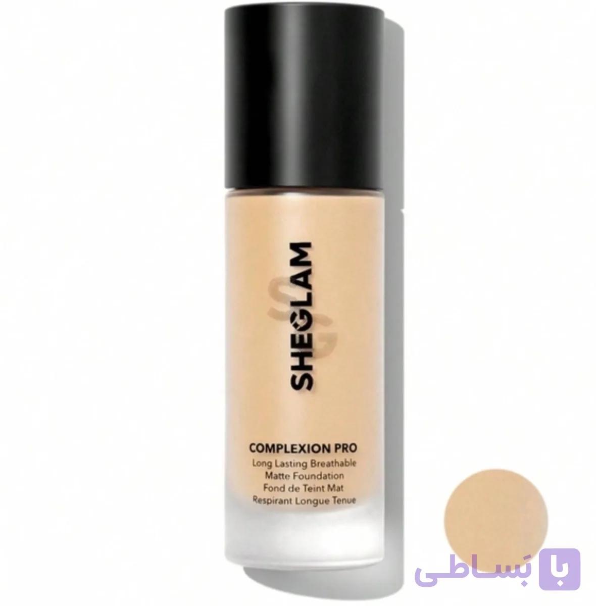 کرم پودر مات شیگلم اصل مدل Complexion Pro رنگ Butter cream — تصویر 1