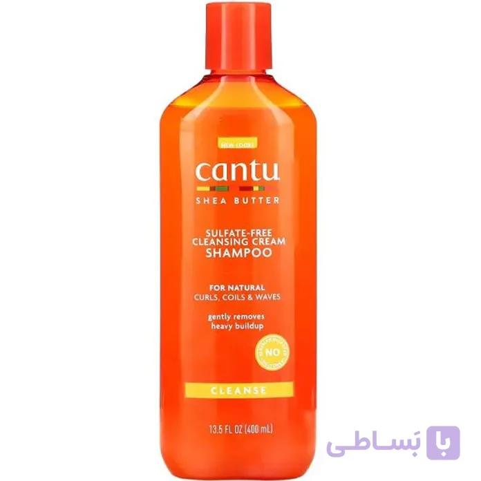 شامپو موی فر کنتو cantu بدون سولفات — تصویر 1